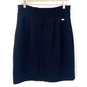 Dale of Norway Black Merino Wool Skirt